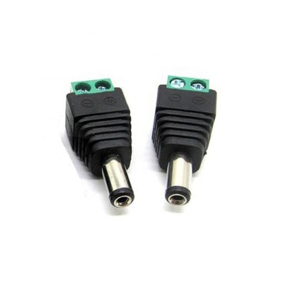 Cctv Power Cable 2 Pin Male Female Dc Power Connectors