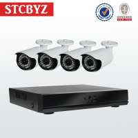 A set of waterproof 4 ch hd CCTV dvr and 720p ahd camera