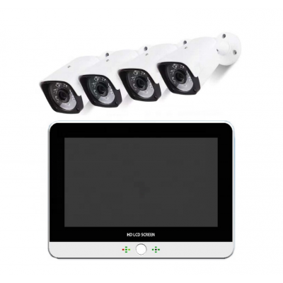 Professional 720p 4ch wifi wireless security cameras systems for home